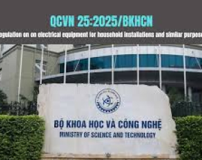 QCVN 25:2025/BKHCN về thiết bị điện dùng cho lắp đặt trong gia đình và mục đích tương tự